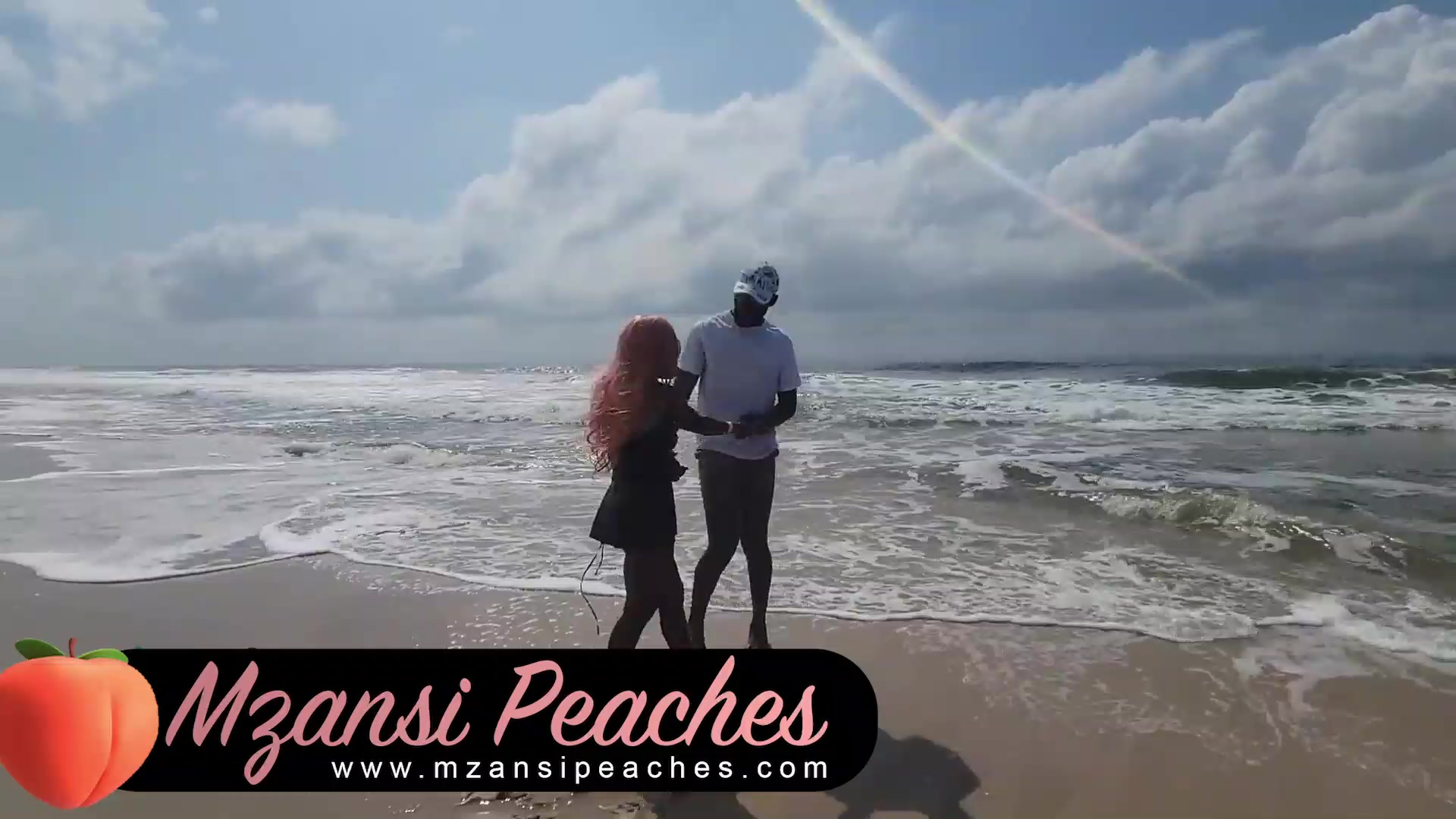 Sex Addicted Naughty Teen Had Sex On The Beach For The First Time.